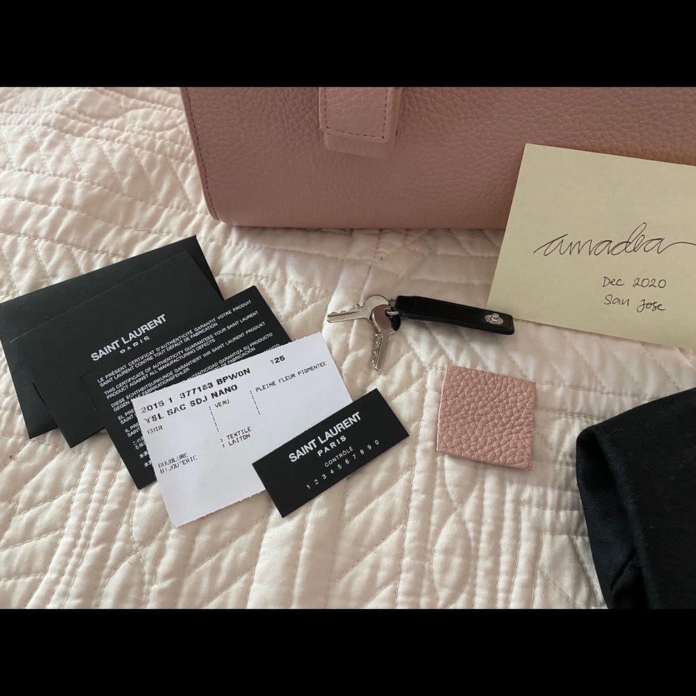 Saint Laurent Small Sac De Jour Light Blush - Picture 2 of 8